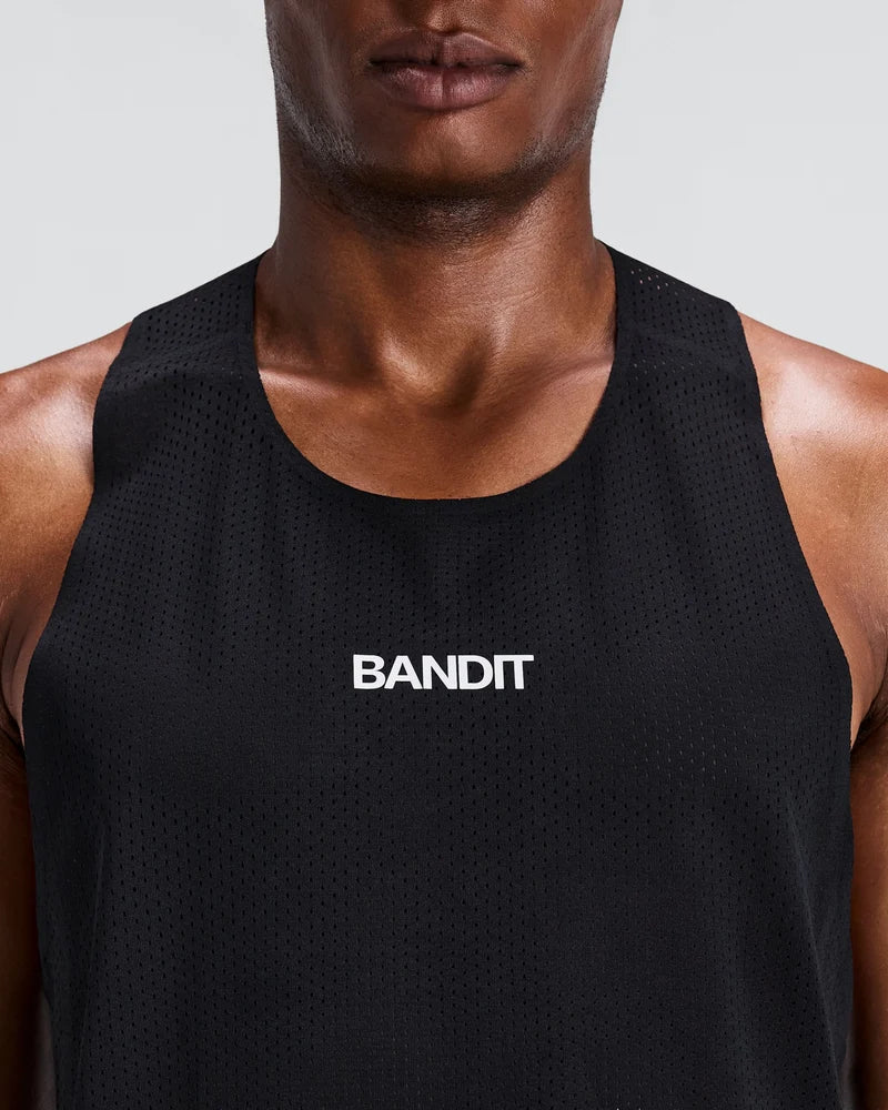 M Shredder Race Singlet | Black