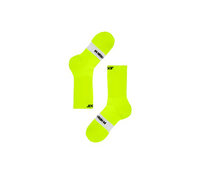 Crew Sock | Fluro Yellow