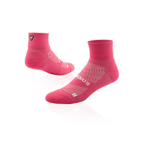 Running Quarter Socks | Popsicle Pink