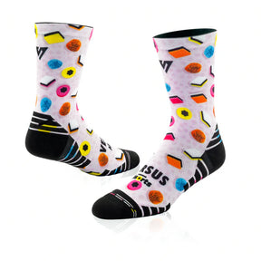 Active Crew Socks | Allsorts Liquorice 2.0