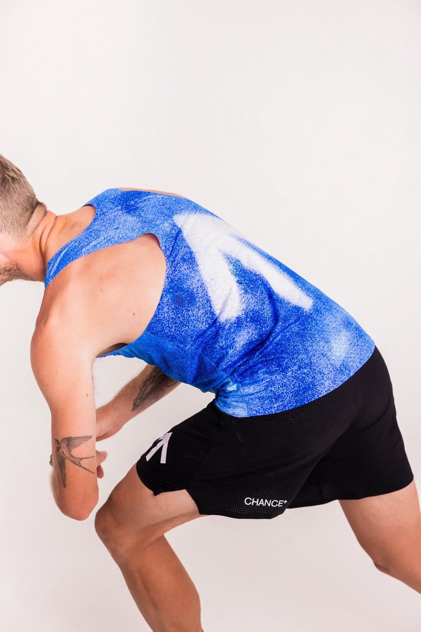 AROW Singlet | Cyanotype