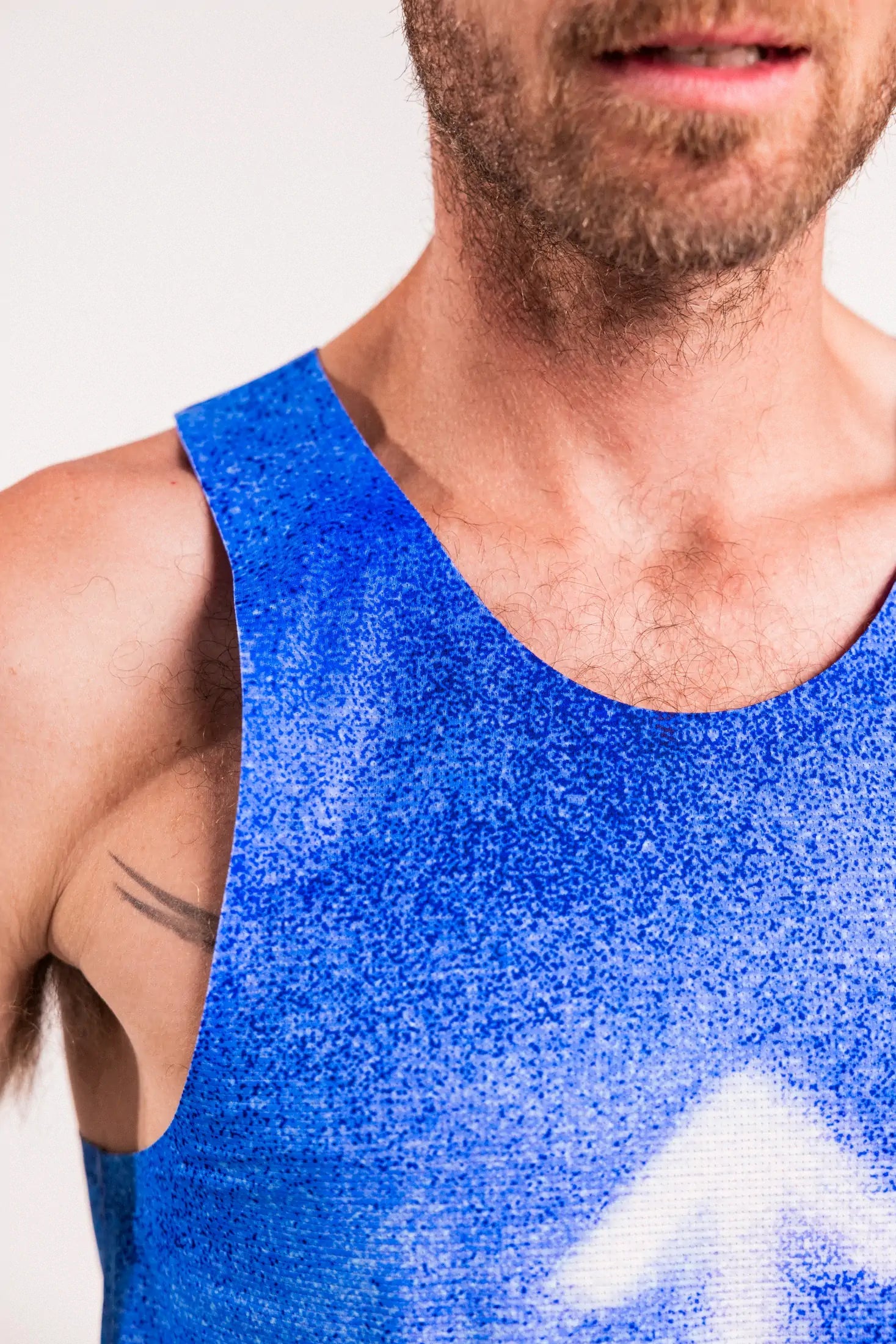 AROW Singlet | Cyanotype