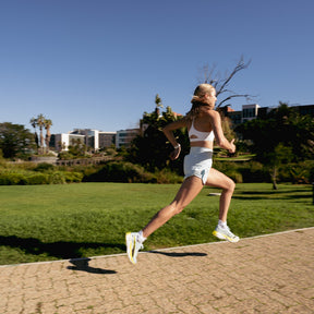 Running Ankle Socks | Cloud White