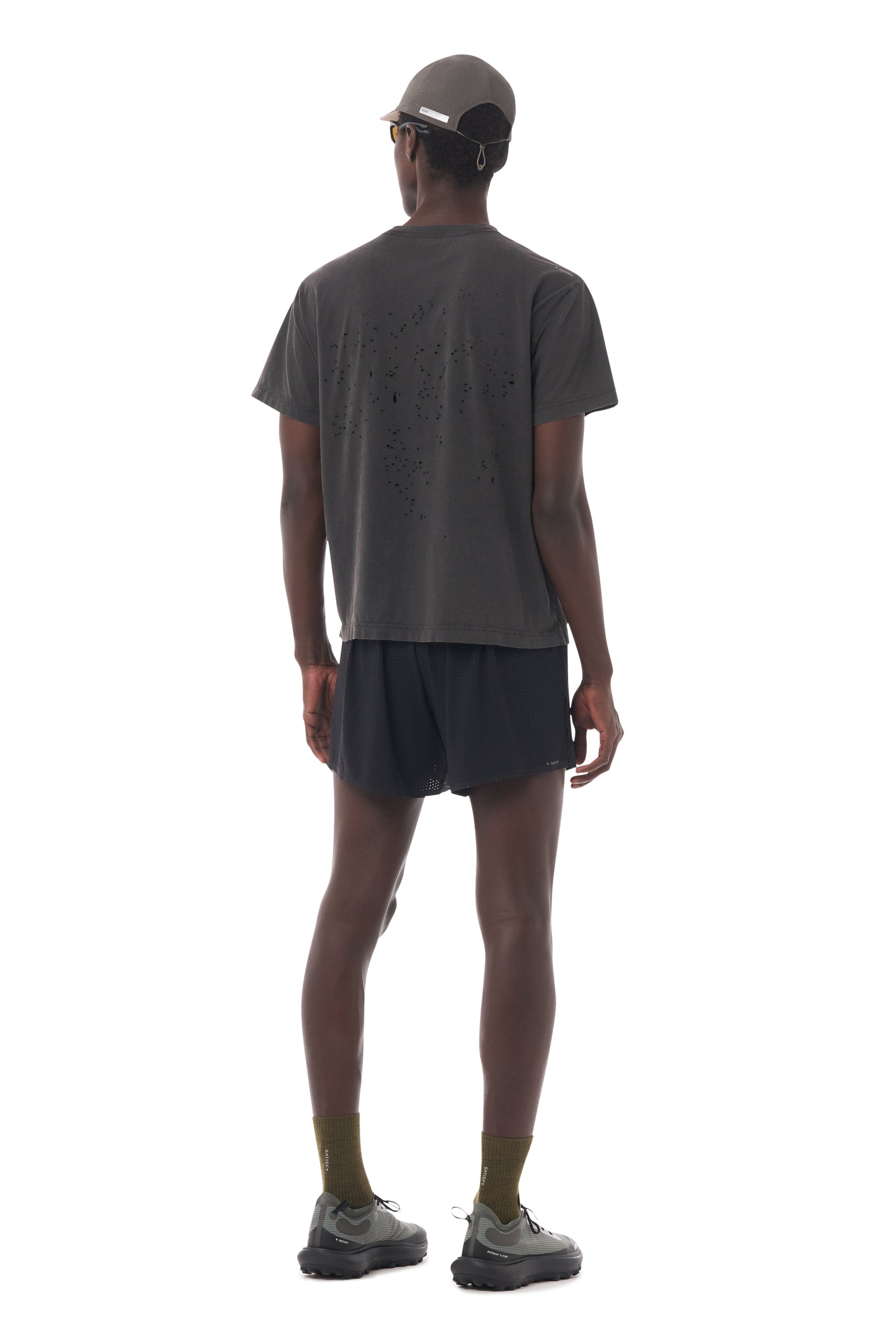 M MothTech T-Shirt | Aged Black 00A08