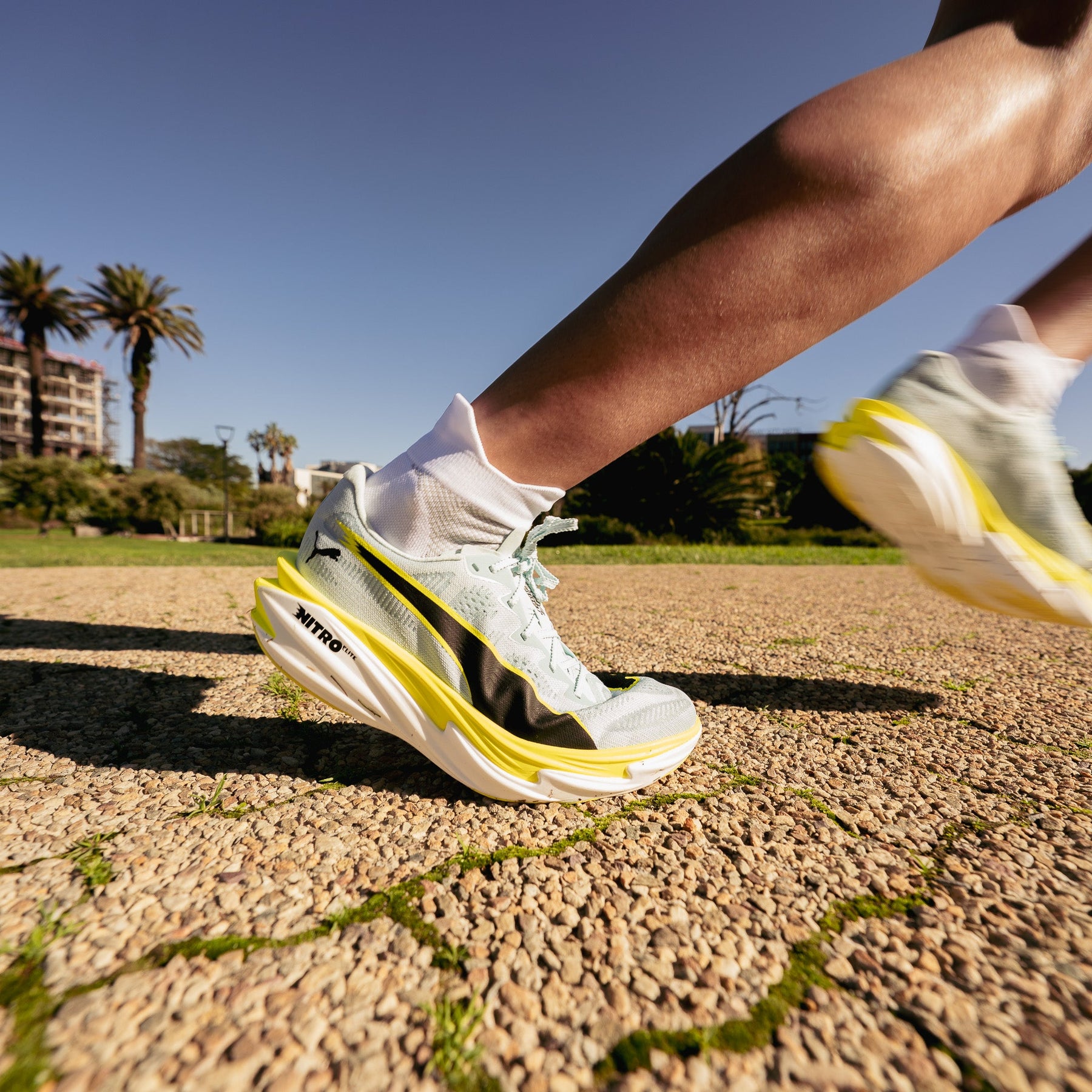 Running Ankle Socks | Cloud White