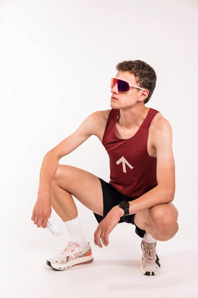AROW Singlet | Baked Earth Warm Stone