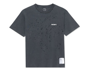 M MothTech T-Shirt | Aged Black