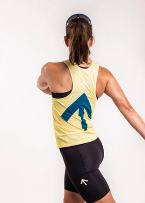 AROW Singlet | Golden Hour Cerulean