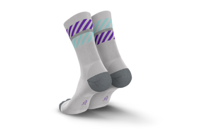 Merino Light Lanes | Grey Purple