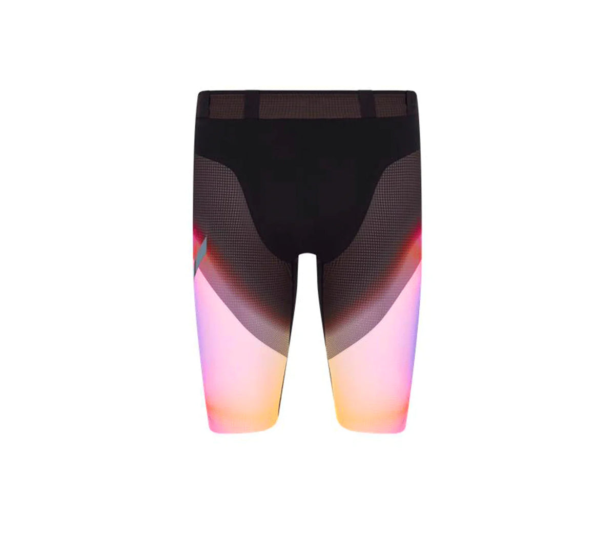Men's Marathon Speed Shorts | Black/Summer Rainbow
