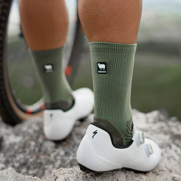 Merino Winter Socks | Pine