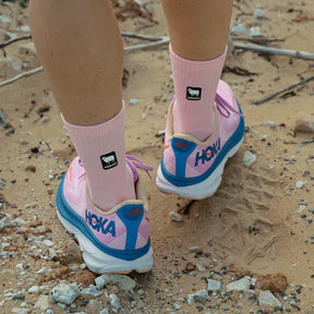 Merino Winter Socks | Pink Sky