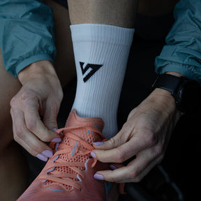 Merino Winter Socks | White Polar