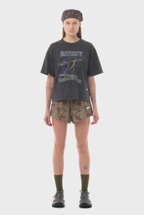 W MothTech T-Shirt | Aged Black 00A20