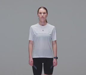 Women's Hot Weather T | White/Green