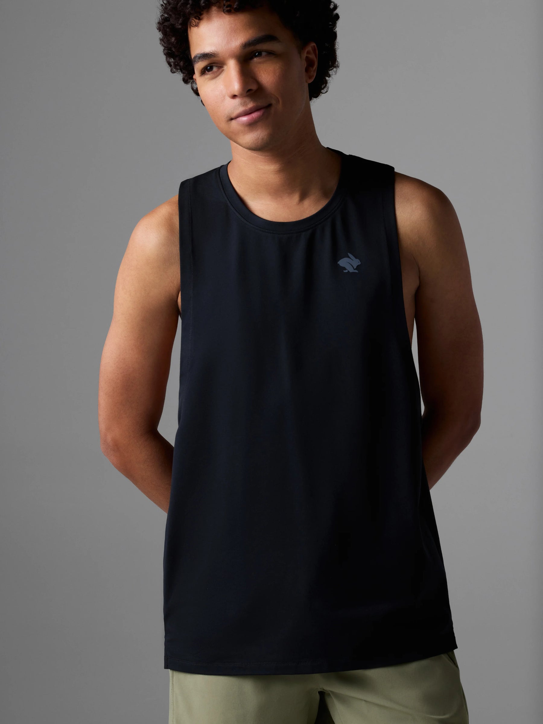 M EZ Drop Arm Tank | Black