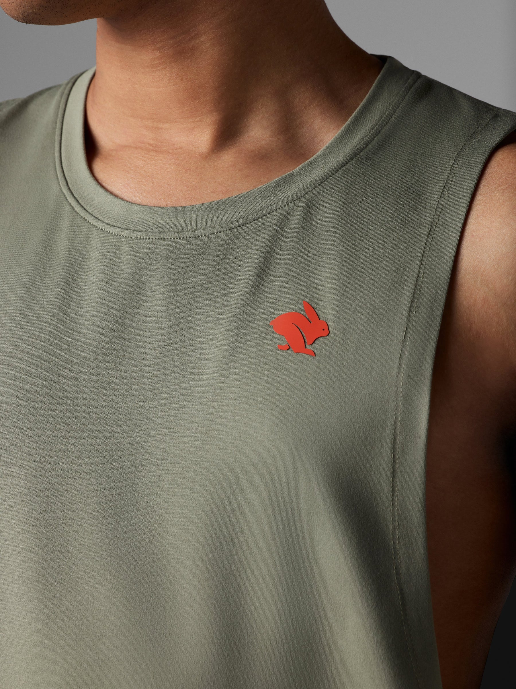 M EZ Drop Arm Tank | Pale Brown