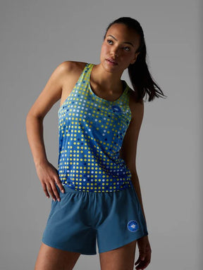 W Go Time Tank - Boston | Bellwether Blue