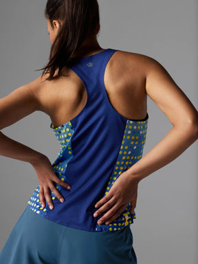 W Go Time Tank - Boston | Bellwether Blue