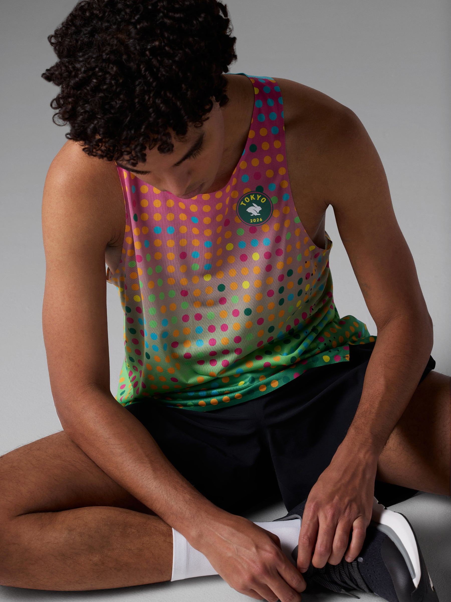 M Go Time Tank - Tokyo | Blue Curacao