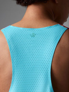 M Go Time Tank - Tokyo | Blue Curacao