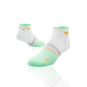 Running Ankle Socks | Retro Rainbow