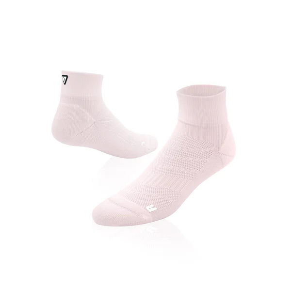 Running Quarter Socks | Dirty Pink