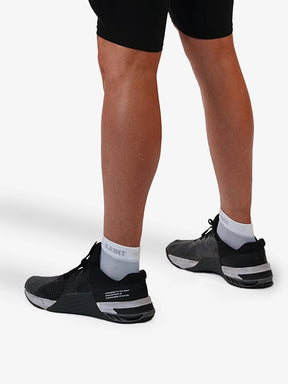 Low-Cut Ankle Support Socks | White