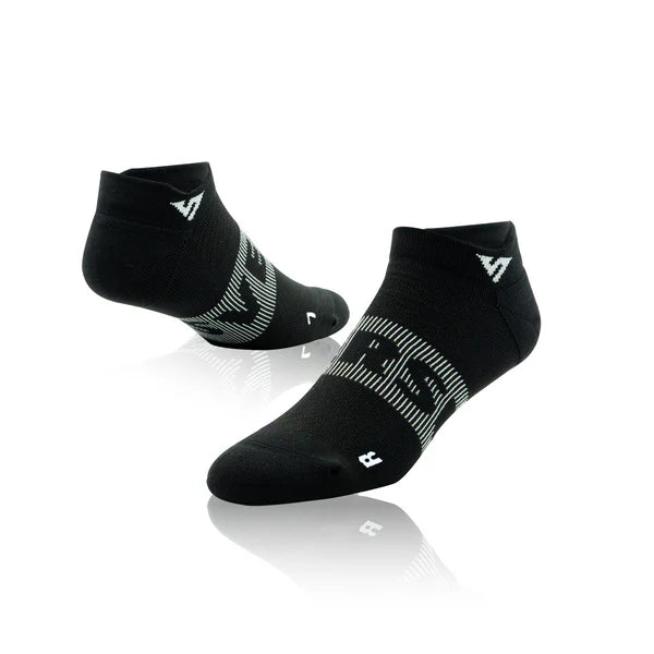 Trainer Socks | Black Velocity