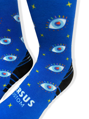 Frey Frey x Versus Socks | Royal Blue