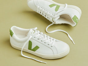 Esplar Logo Leather Extra | White Kiwi