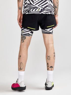 MEN'S DAZZLE CAMO 2IN1 SHORTS