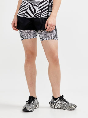 MEN'S DAZZLE CAMO 2IN1 SHORTS