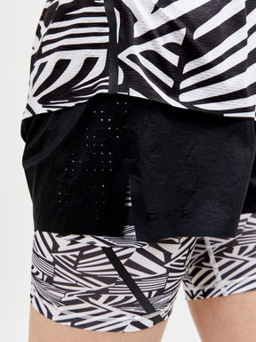 MEN'S DAZZLE CAMO 2IN1 SHORTS
