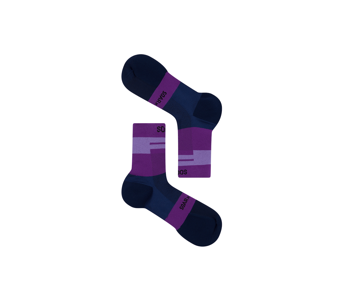 踝襪 |紫色的