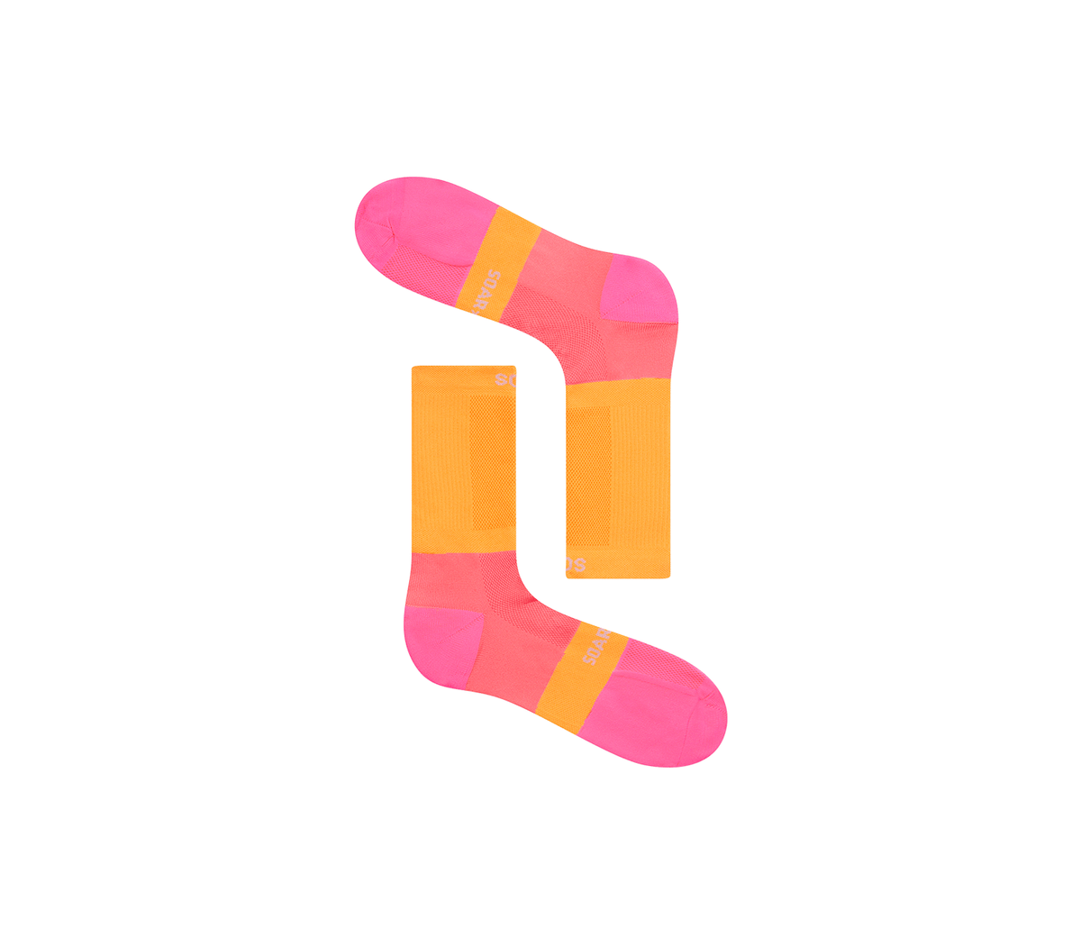 圓襪 |紅色 粉紅色