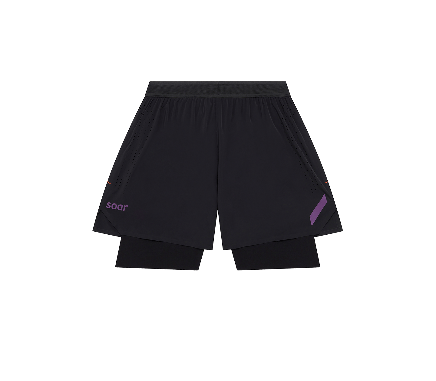 Dual Run Shorts | Black