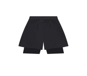 Dual Run Shorts | Black