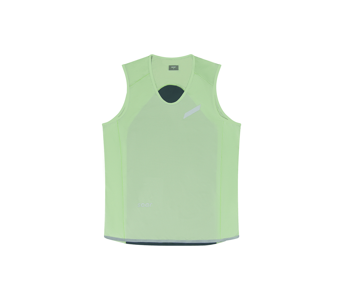 M Singlet | Gleam Black