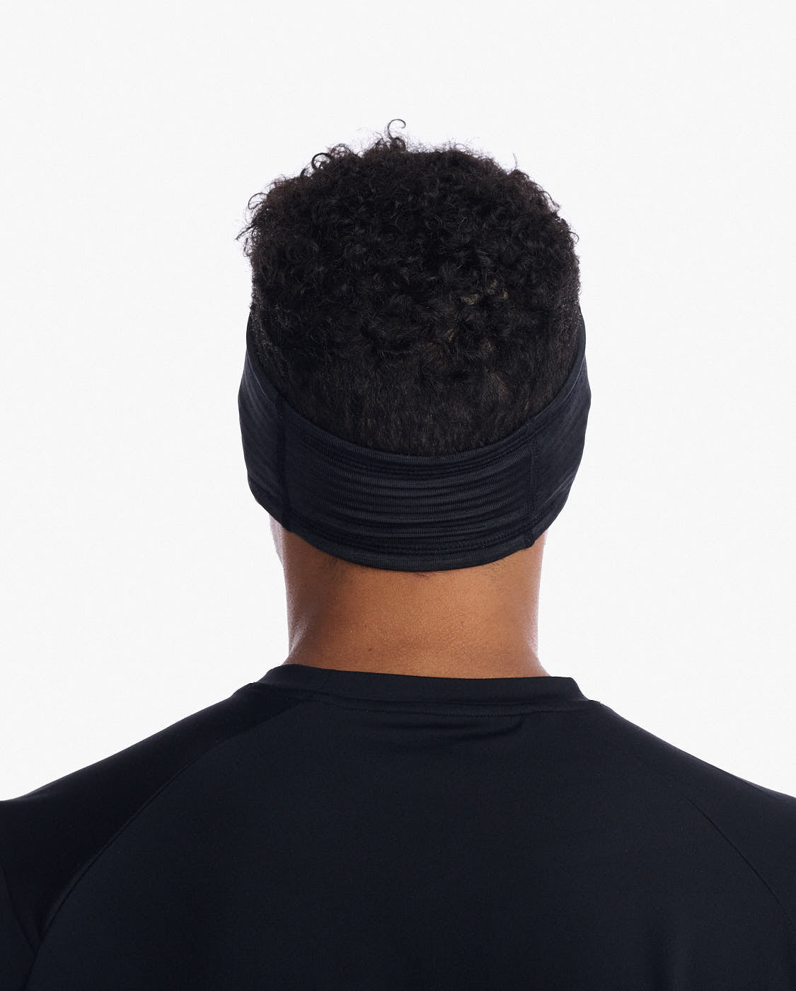 Ignition Headband, Black/Silver Reflective