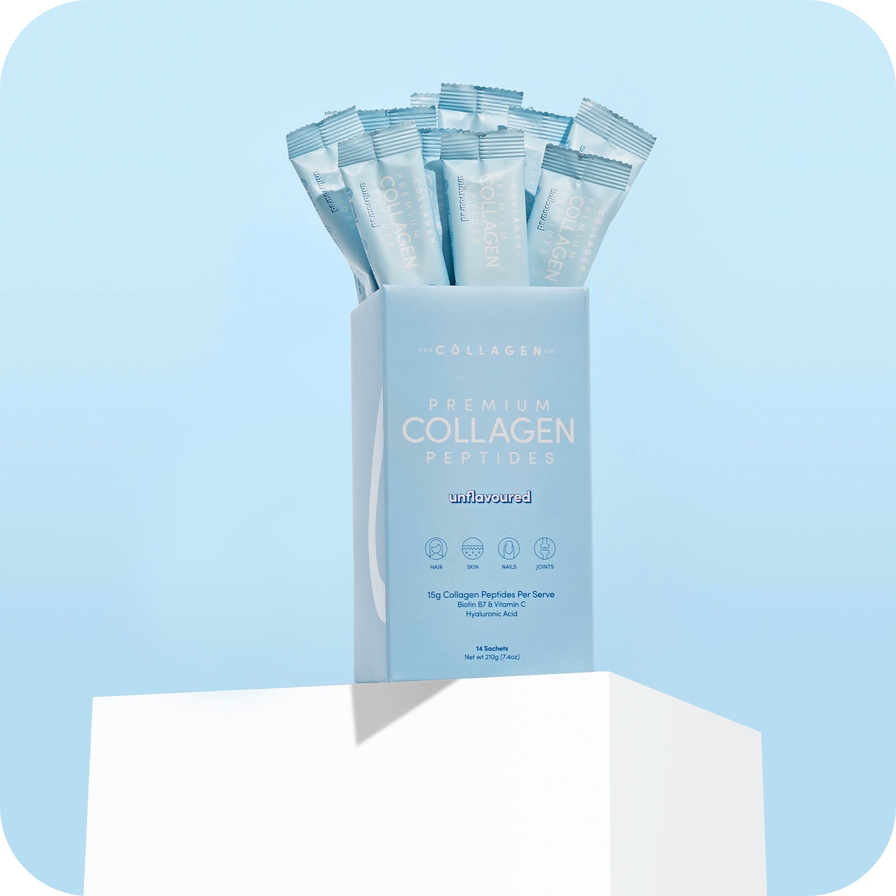 Unflavoured Collagen Sachets - 210g