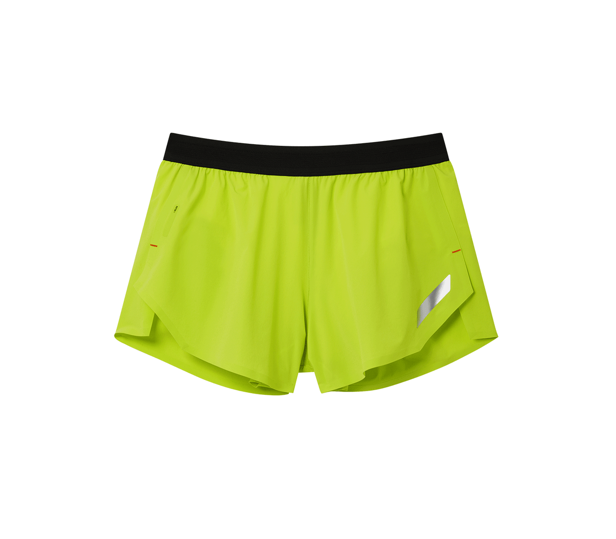W Split Shorts | Fluro Yellow