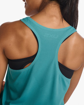 Light Speed Tech Singlet, Porcelain/White Reflective