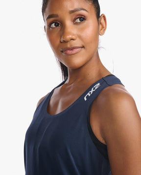 Light Speed Singlet, Midnight/Silver Reflective