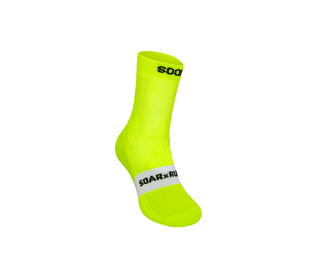 圓襪 |螢光黃