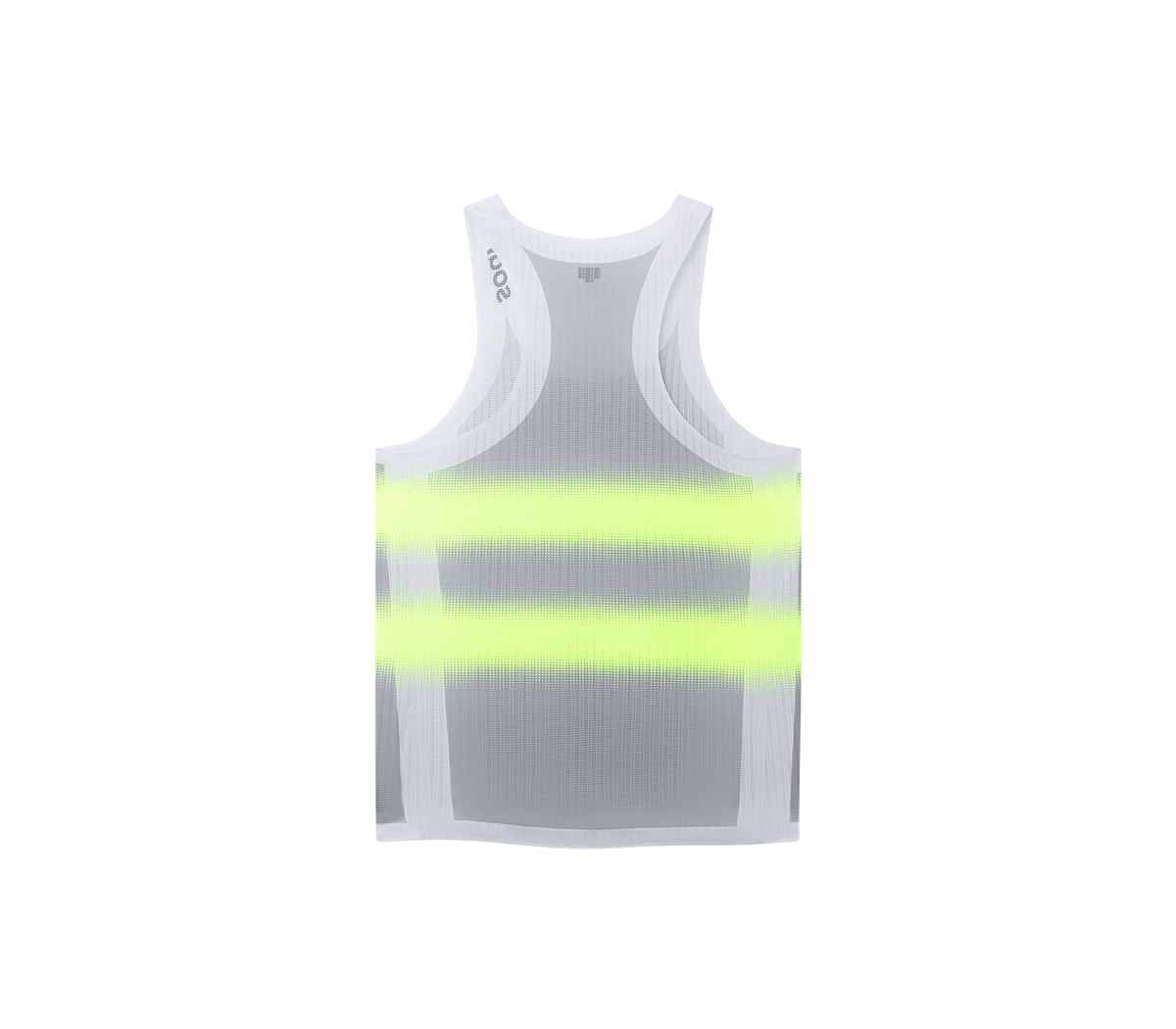 M Race Vest | Silver Fluro Yellow